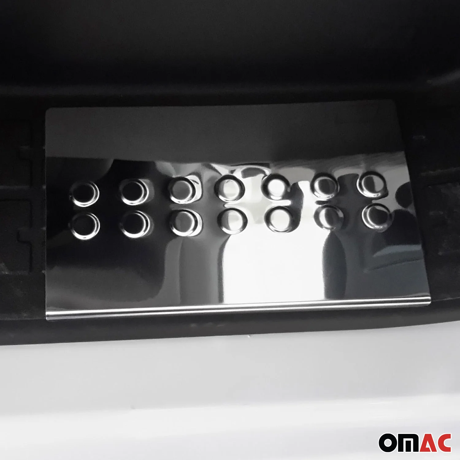 Couverture de Seuil de porte pour Renault Master 2010-2024 acier inox chromé 2x - Image 2