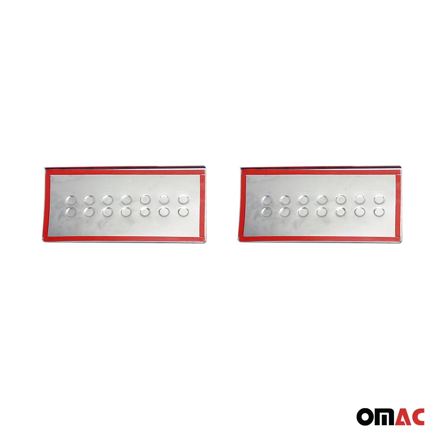Couverture de Seuil de porte pour Renault Master 2010-2024 acier inox chromé 2x - Image 5