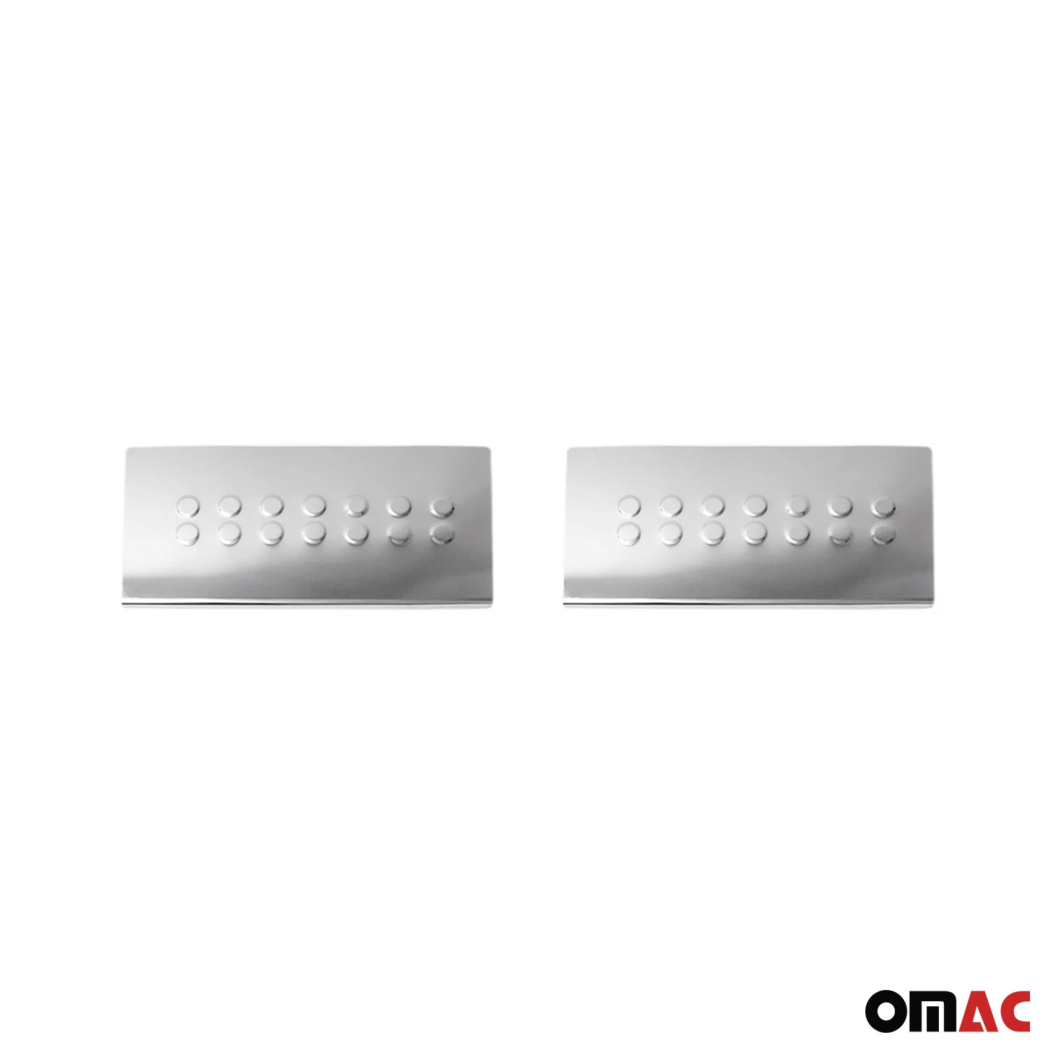 Couverture de Seuil de porte pour Renault Master 2010-2024 acier inox chromé 2x - Image 7