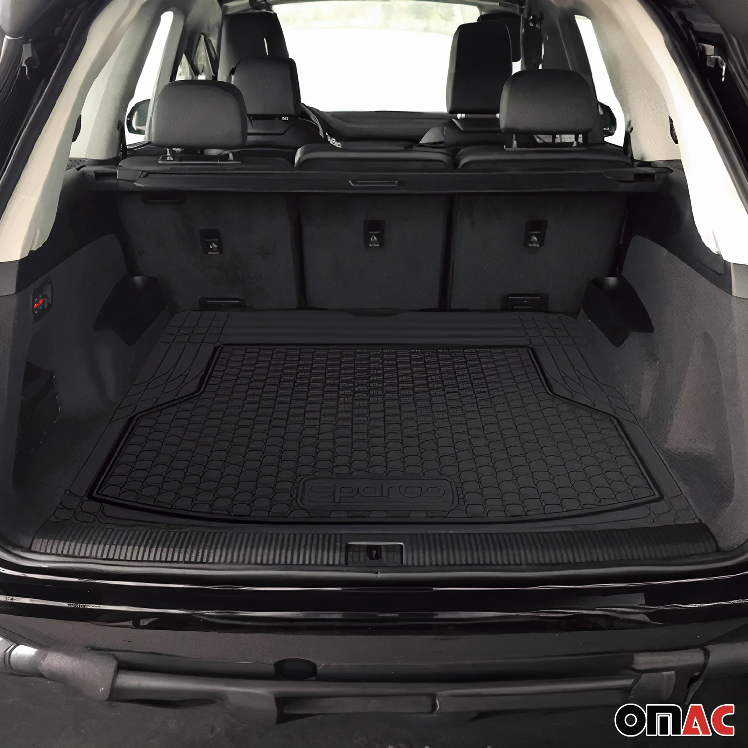 SPARCO tapis de coffre bac de coffre pour BMW universel en caoutchouc ajustable - Image 2