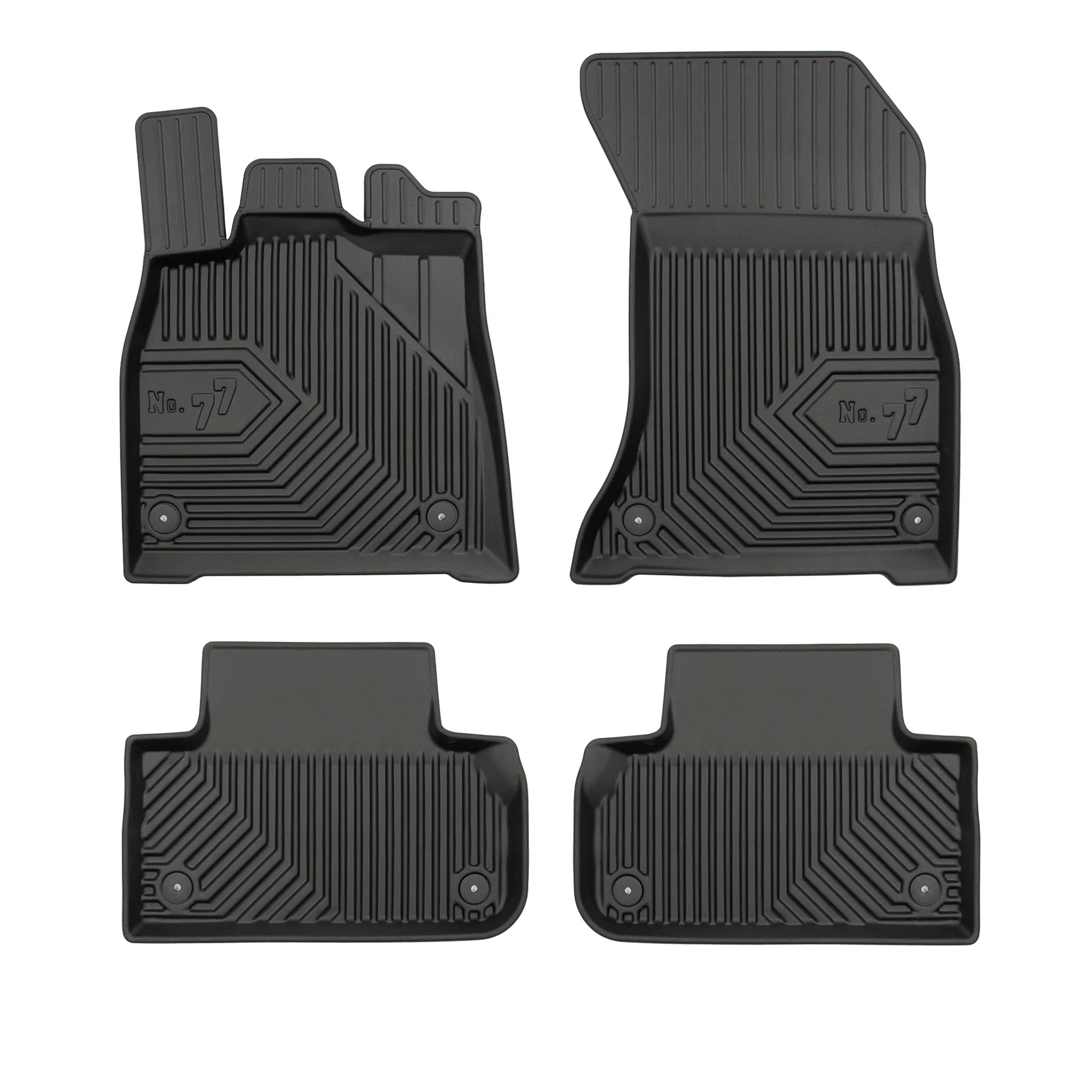 Tapis de Sol de Voiture pour Audi Q5 Sportback 2020-2026 TPE Imperméable 4Pcs