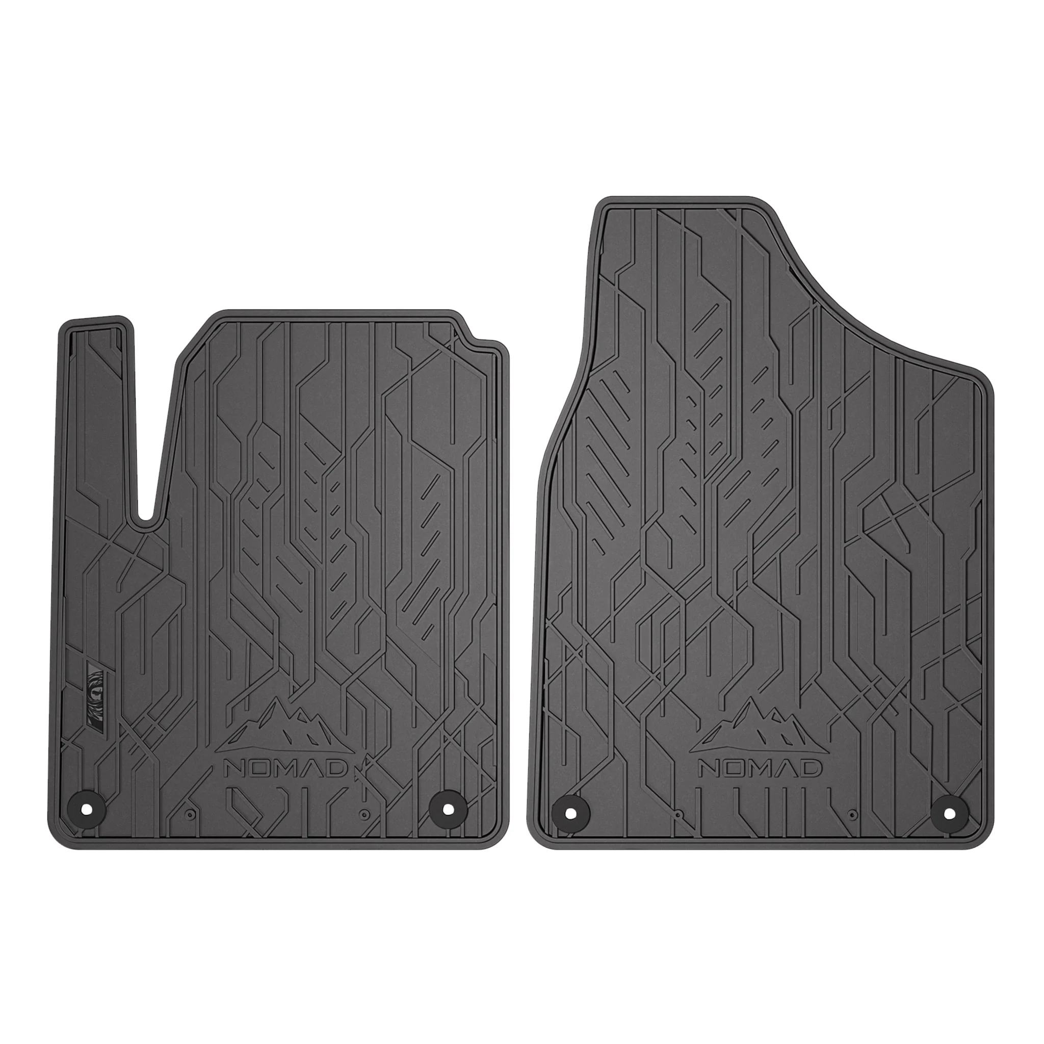 Tapis de Sol de Voiture pour Ford Galaxy I 1995-2006 Caoutchouc Noir Imperméable