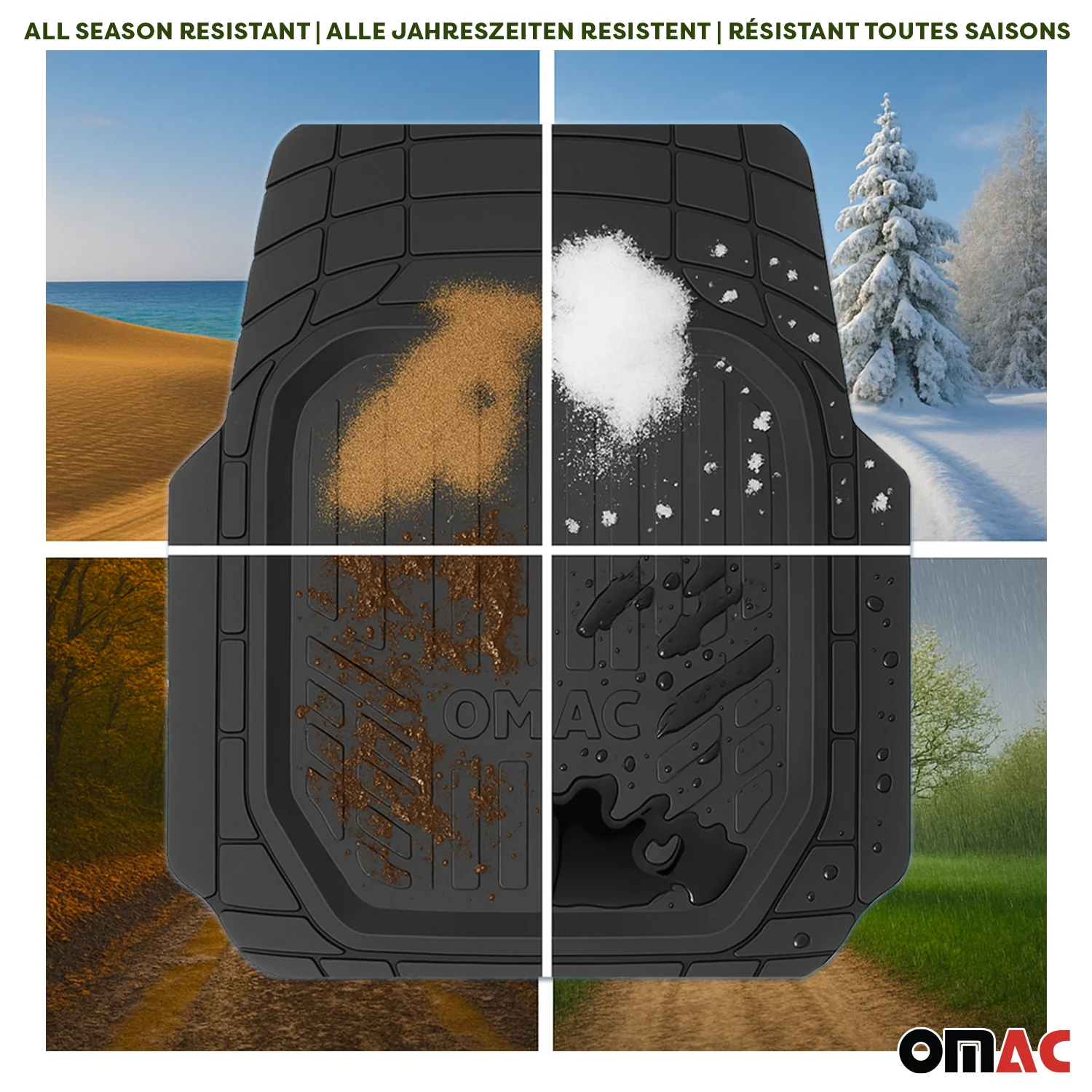 Tapis de sol Universel de Voiture Profond Antidérapant pour Jeep Renegade - Image 4