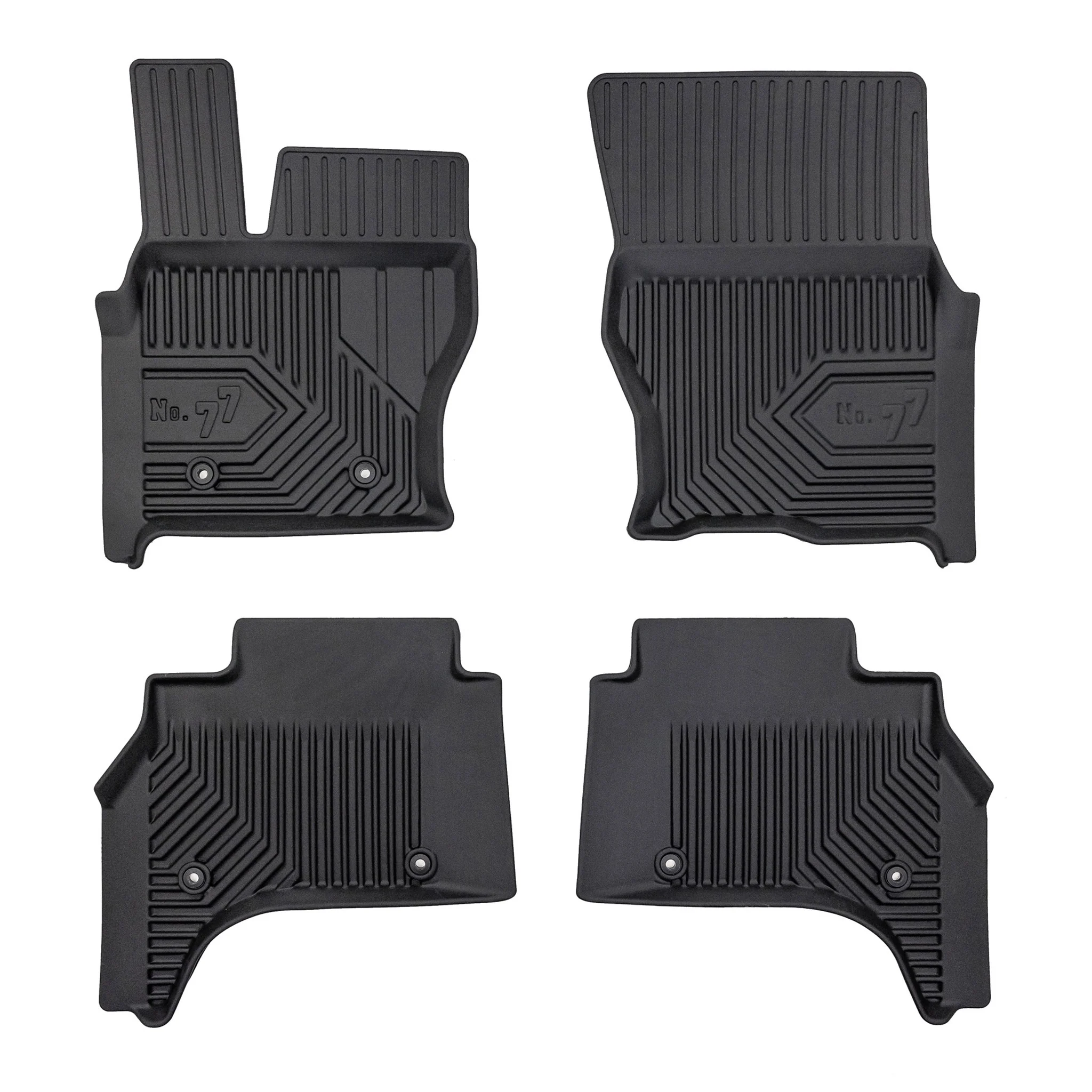 Tapis de sol No.77 pour Land Rover Range Rover Sport II 2013-2022 TPE Noir 3Pcs