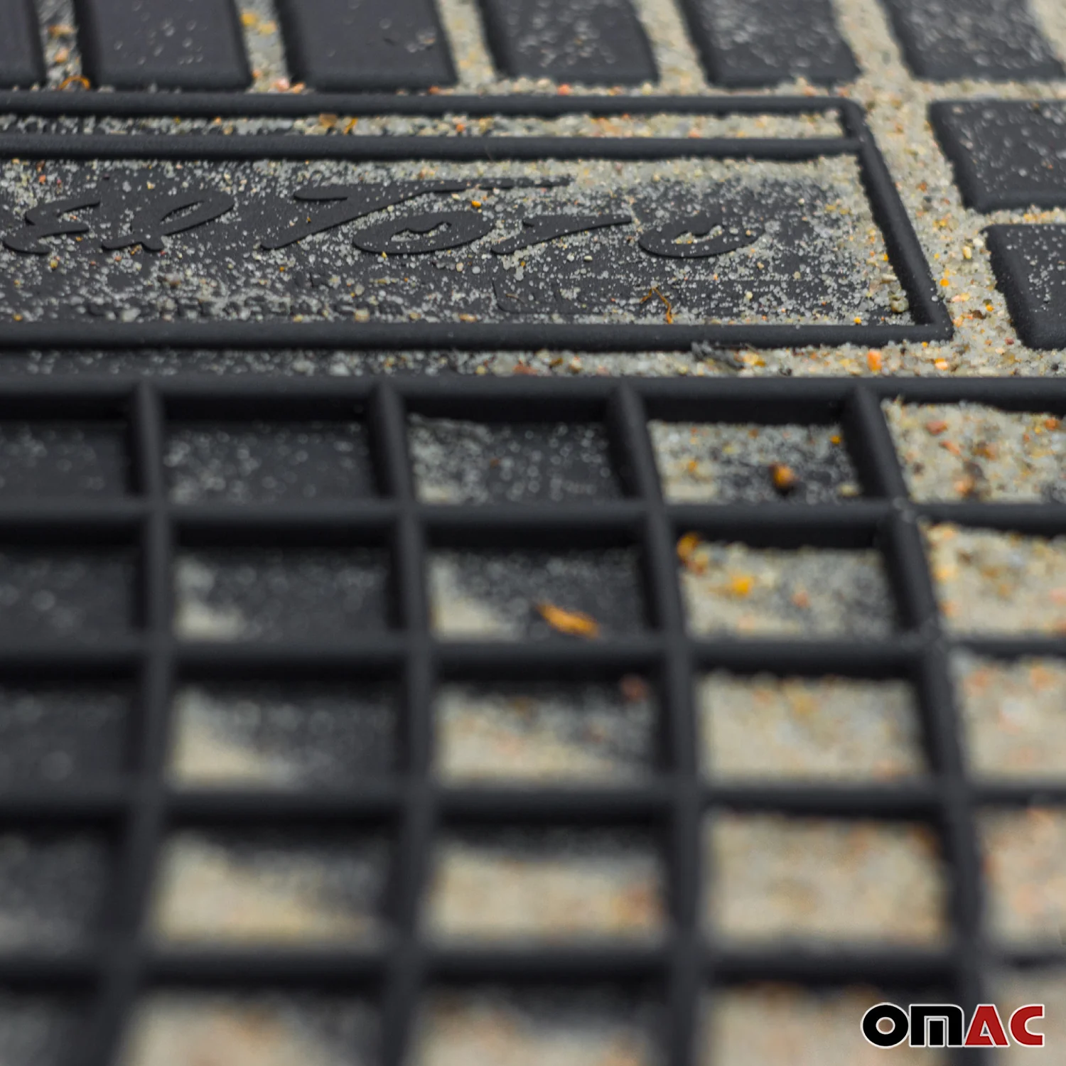 OMAC Tapis de sol pour Citroen C5 Break 2001-2023 Noir en caoutchouc - Image 10