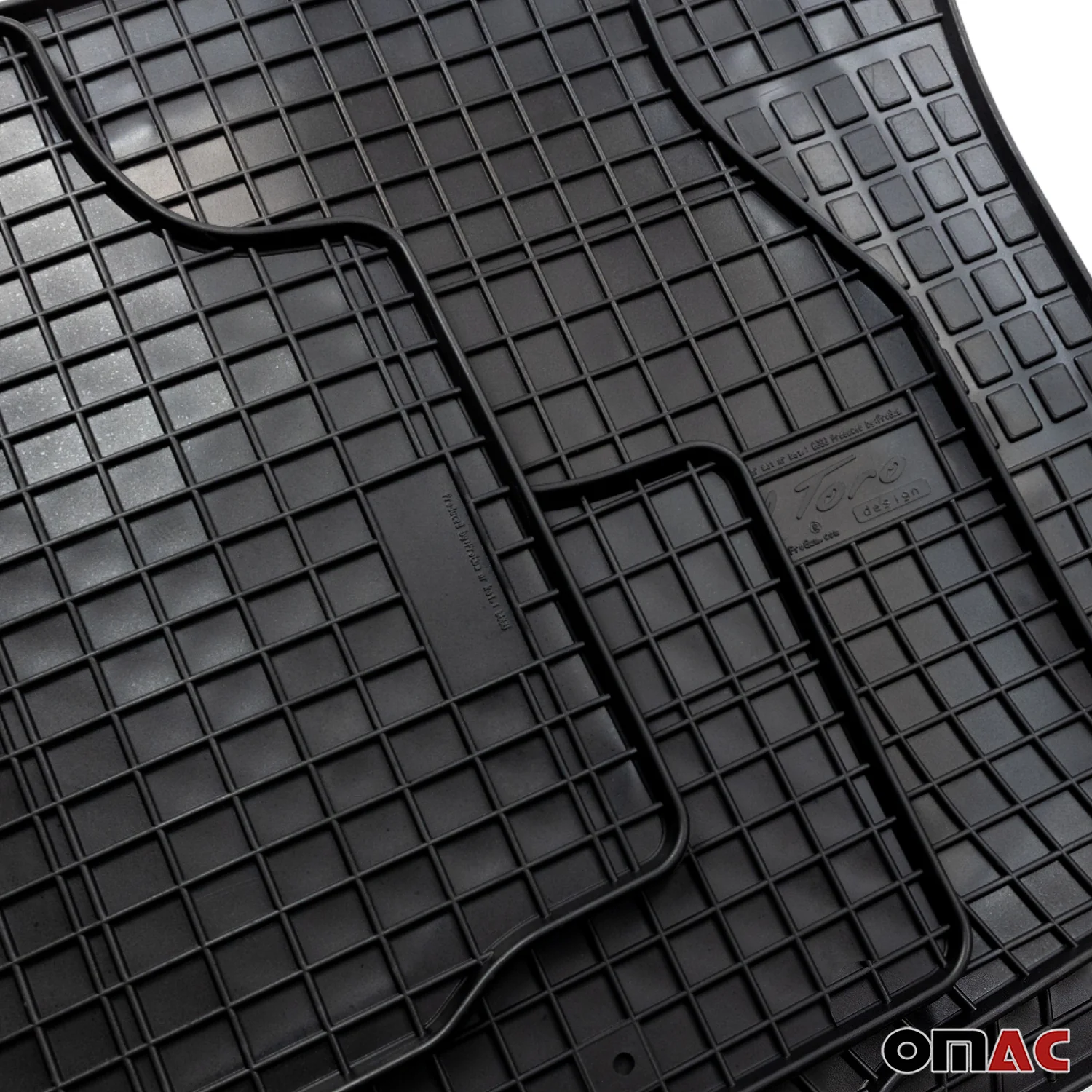 Tapis de Sol pour Daewoo Nubira 2003-2005 OMAC Noir Caoutchouc - Image 5