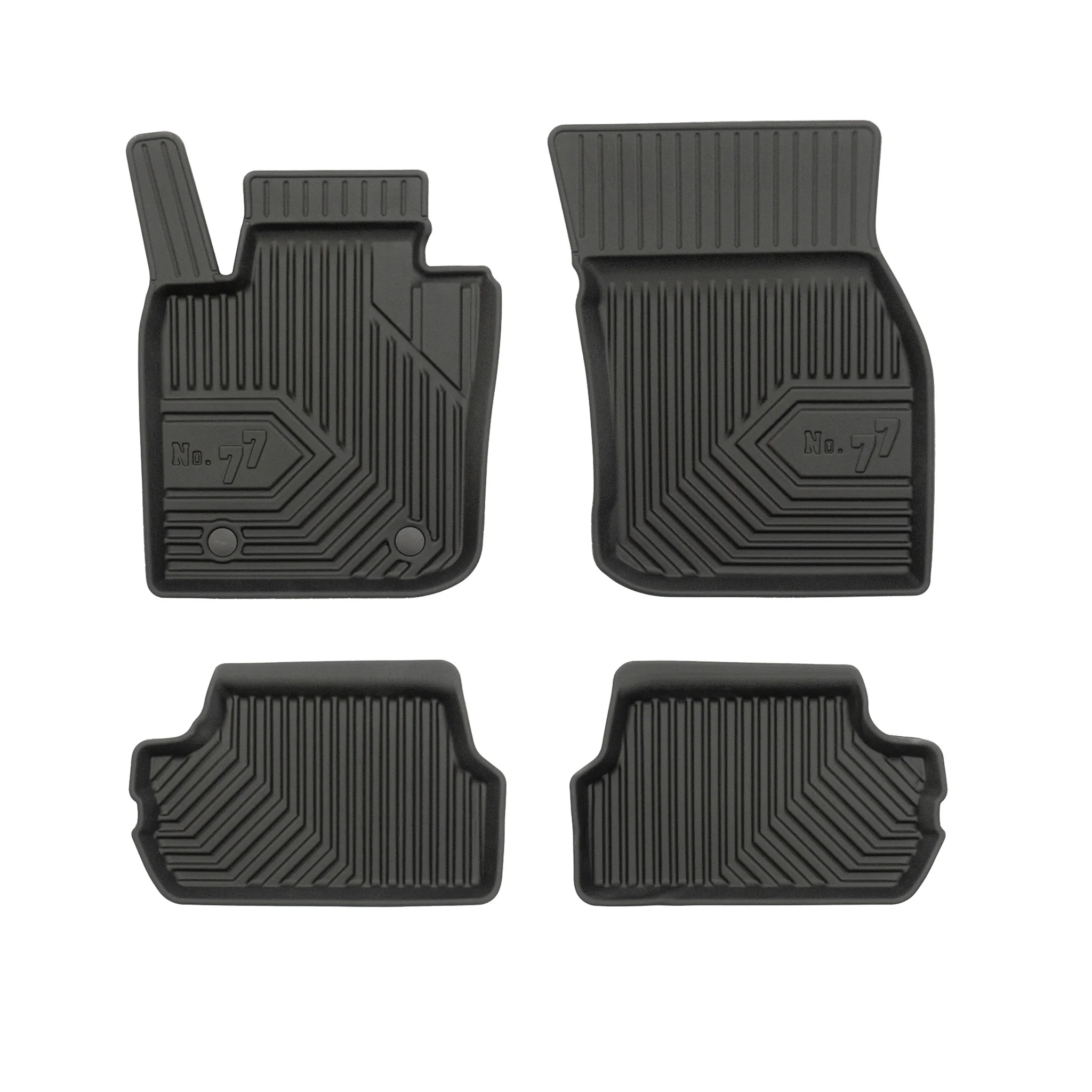 Tapis de sol pour Mini Cooper III F56 2014-23 3Portes automatique TPE Noir 4Pcs