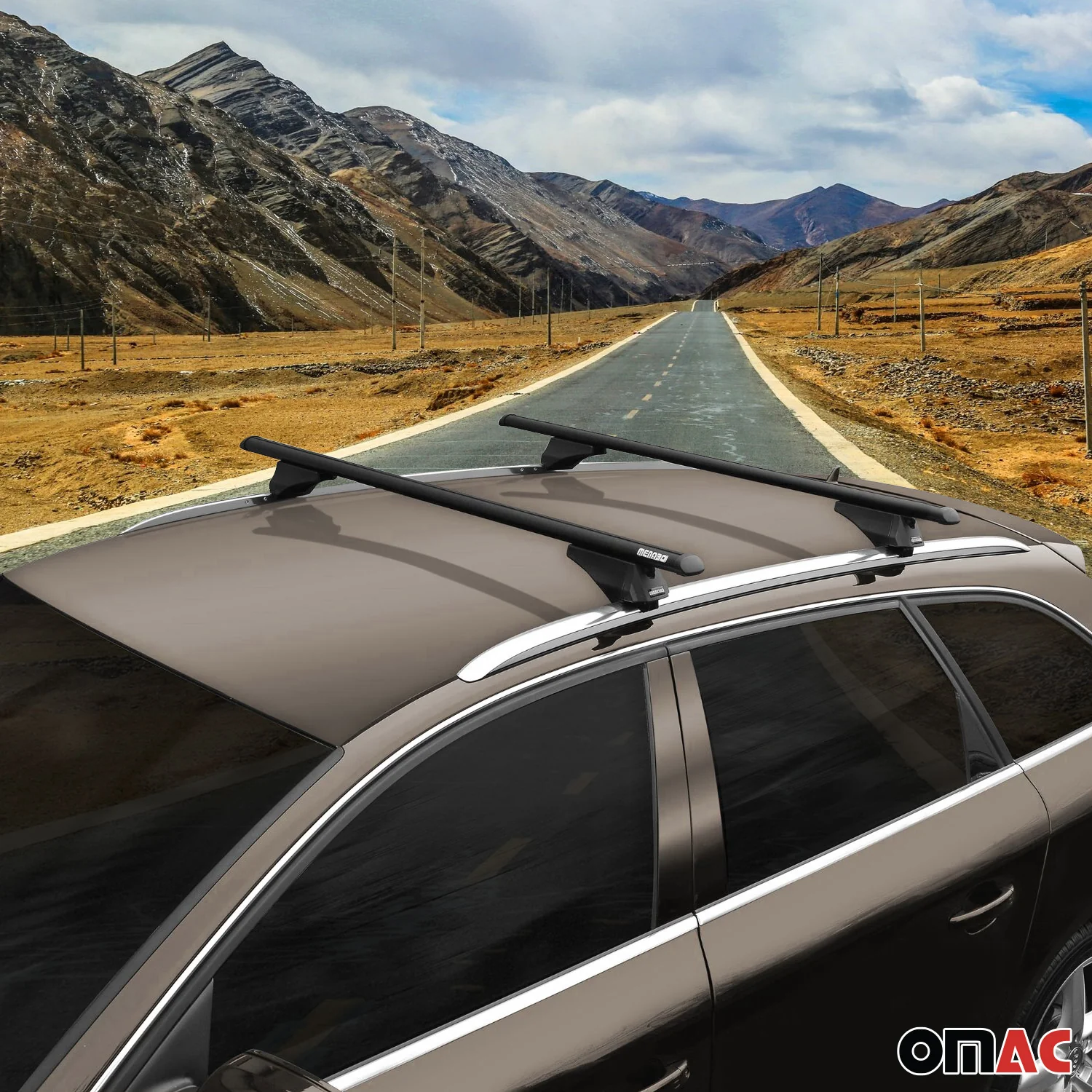 Tiger Barres de toit transversales pour Renault Kadjar 2015-2022 Noir - Image 3