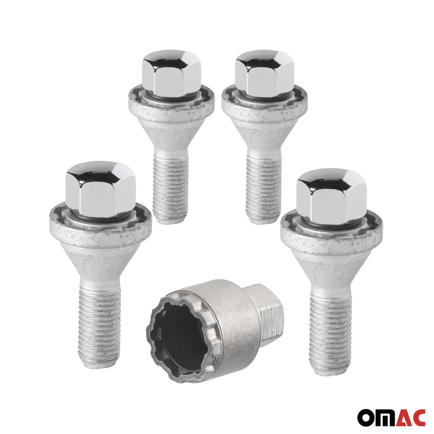 Vis de roue antivol pour Nissan Qashqai J11 J12 2013-2026 Gris lot de 4 M12X1,5 - Image 9