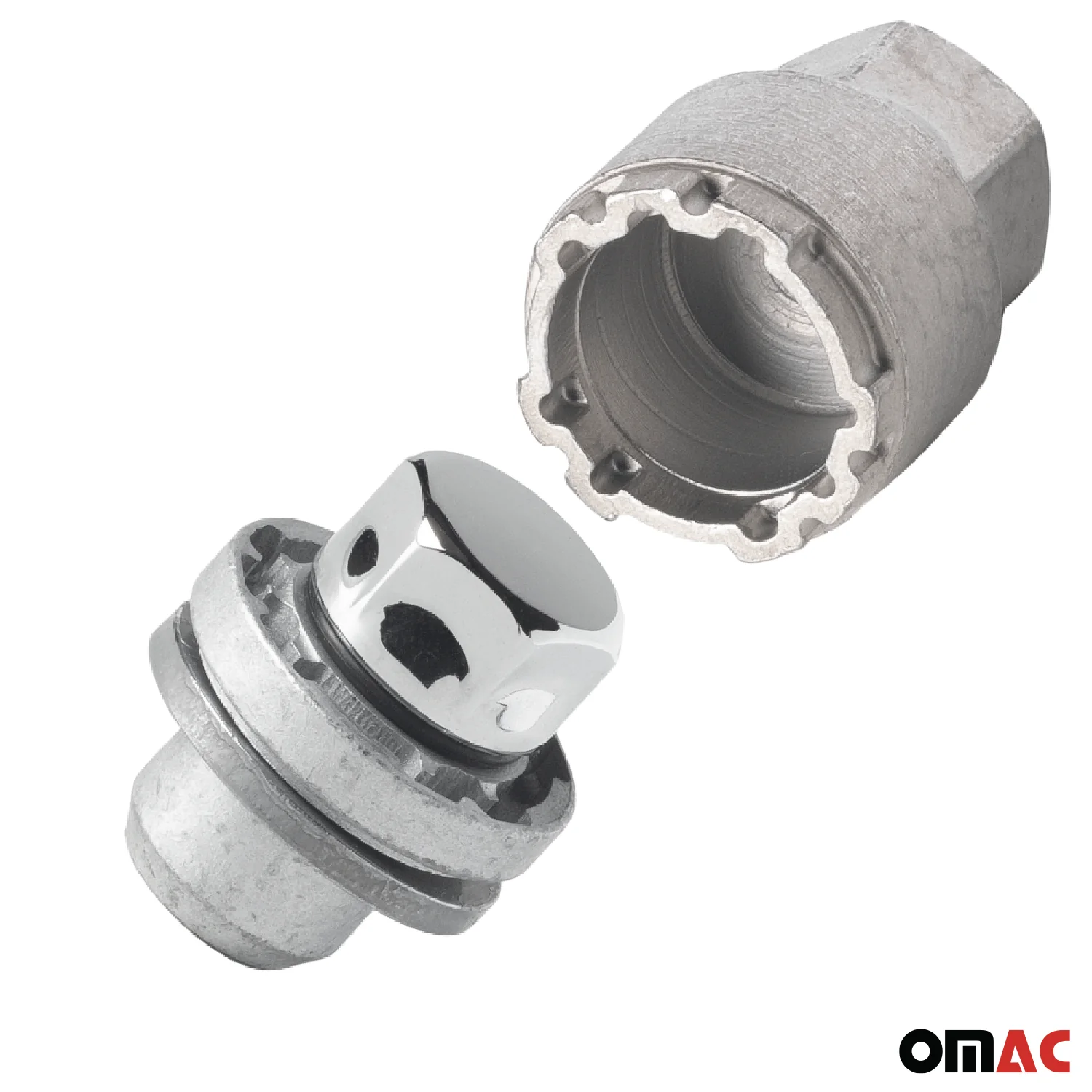 Vis de roue antivol pour Toyota Corolla Verso 2007-2009 Facelift Gris M12X1,5 - Image 8