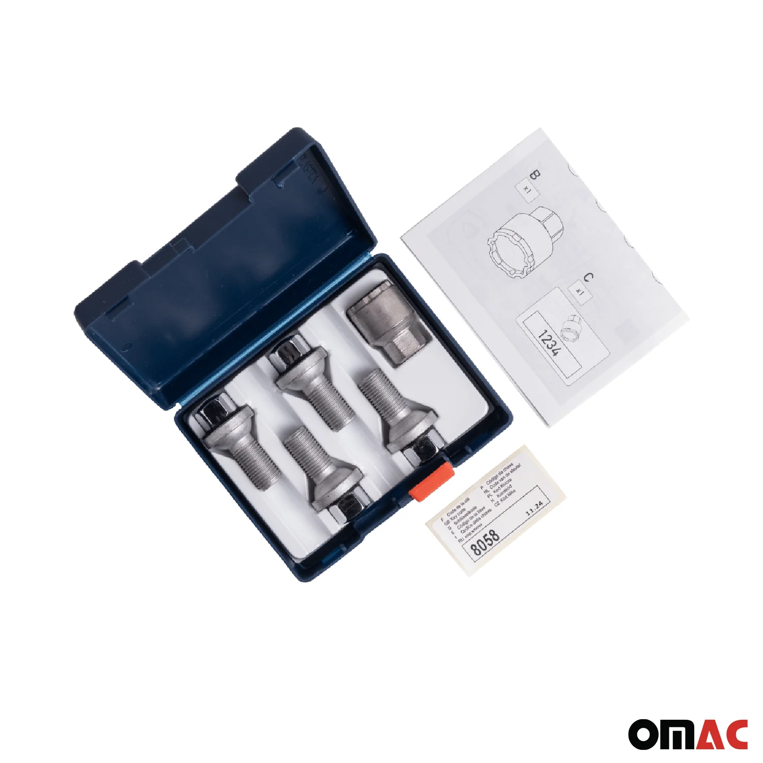 Vis de roue antivol pour VW Fox 2005-2011 Acier Gris lot de 4 M14X1,5 - Image 5