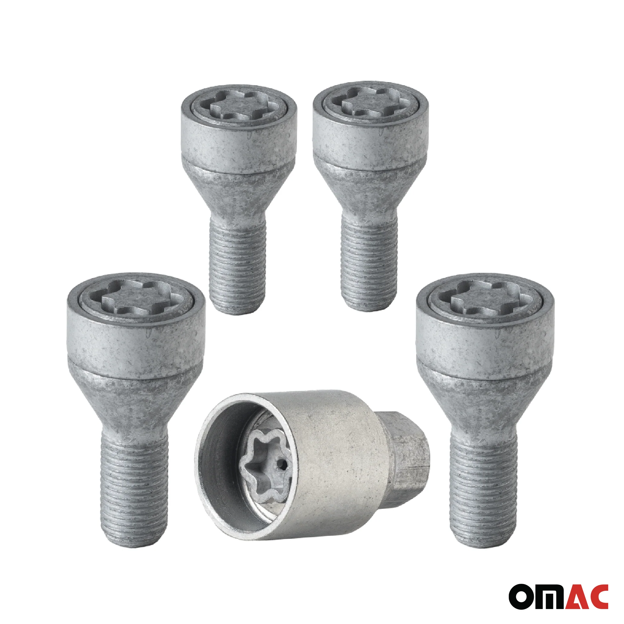 Vis de roue antivol pour Opel Zafira 1989-2011 Acier Gris lot de 4 M12X1,5 - Image 9